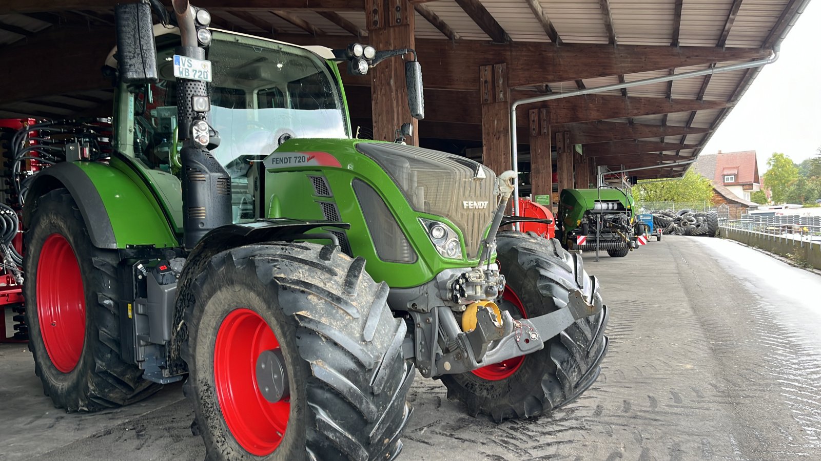 Traktor Türe ait Fendt 720 Profi plus, Gebrauchtmaschine içinde Donaueschingen (resim 1)