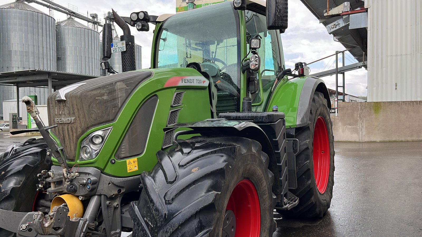 Traktor Türe ait Fendt 720 Profi plus, Gebrauchtmaschine içinde Donaueschingen (resim 2)