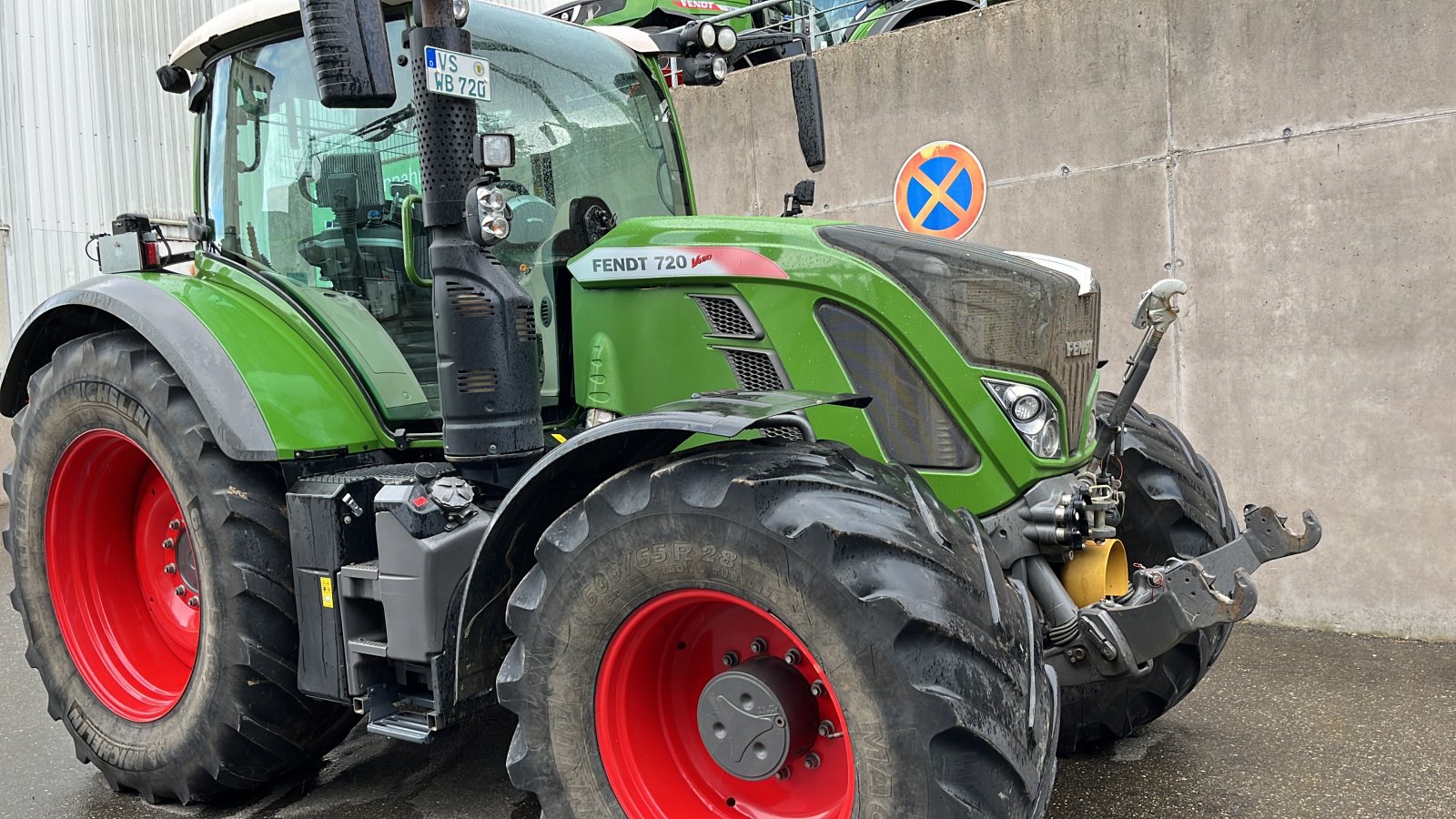 Traktor Türe ait Fendt 720 Profi plus, Gebrauchtmaschine içinde Donaueschingen (resim 5)