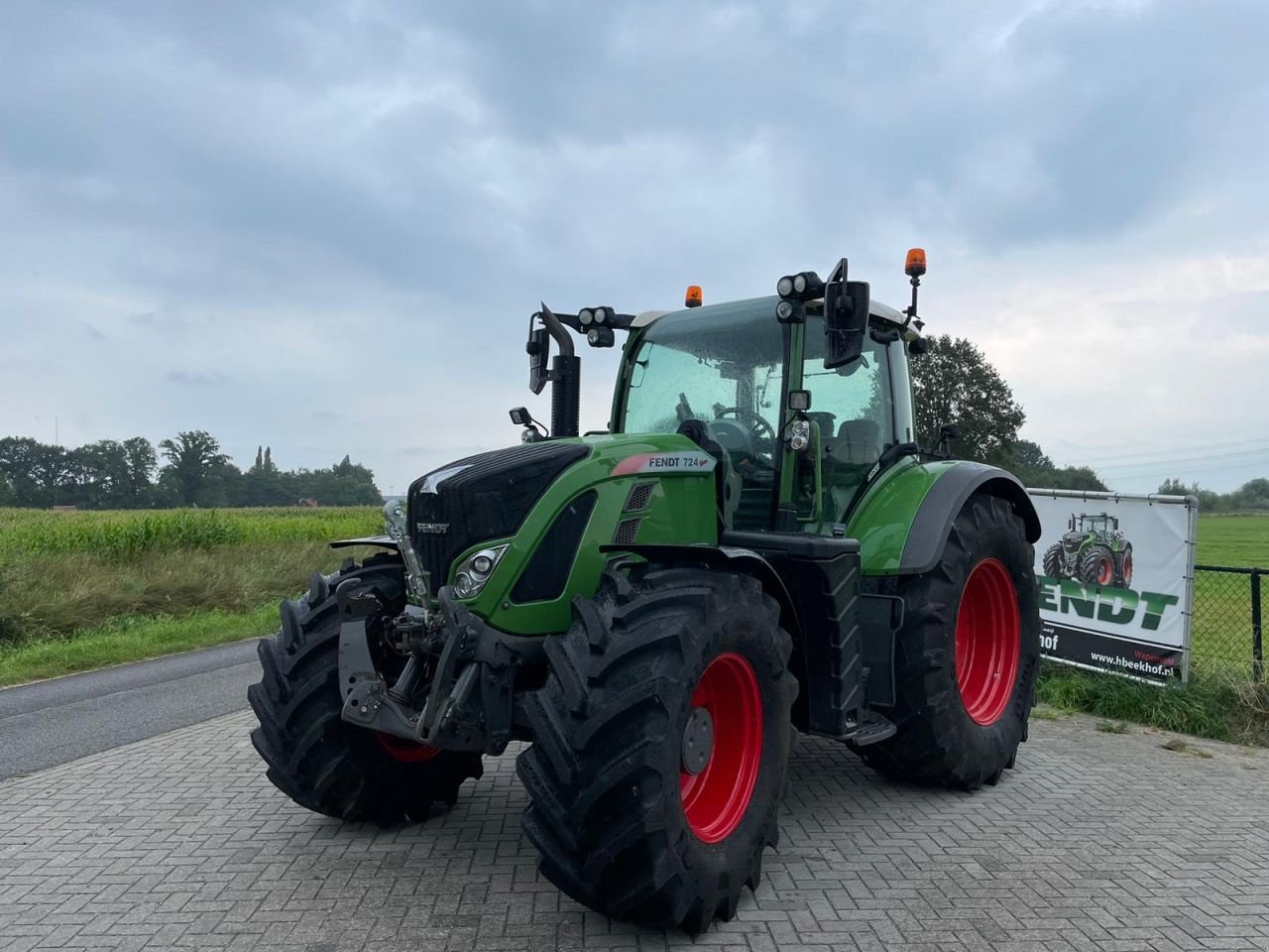 Traktor Türe ait Fendt 720 profi S4, Gebrauchtmaschine içinde Wapenveld (resim 5)