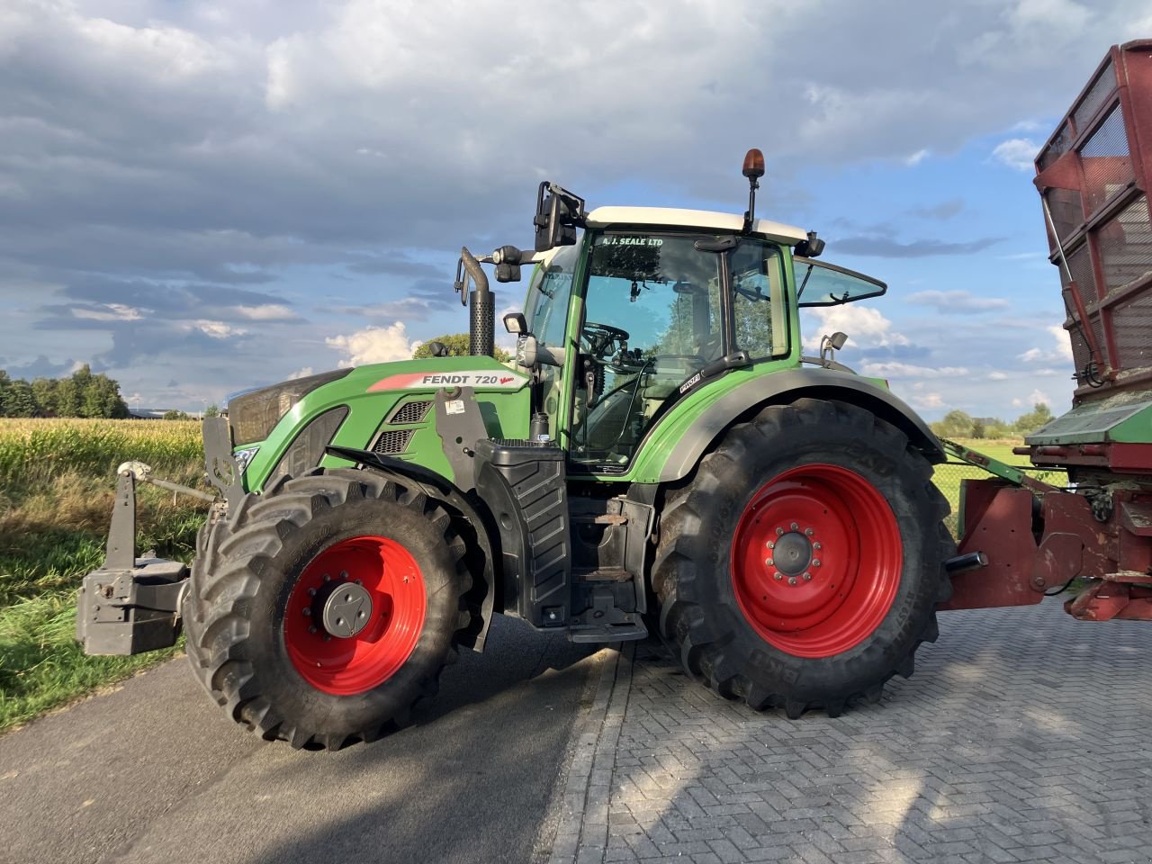 Traktor Türe ait Fendt 720 profi, Gebrauchtmaschine içinde Wapenveld (resim 3)