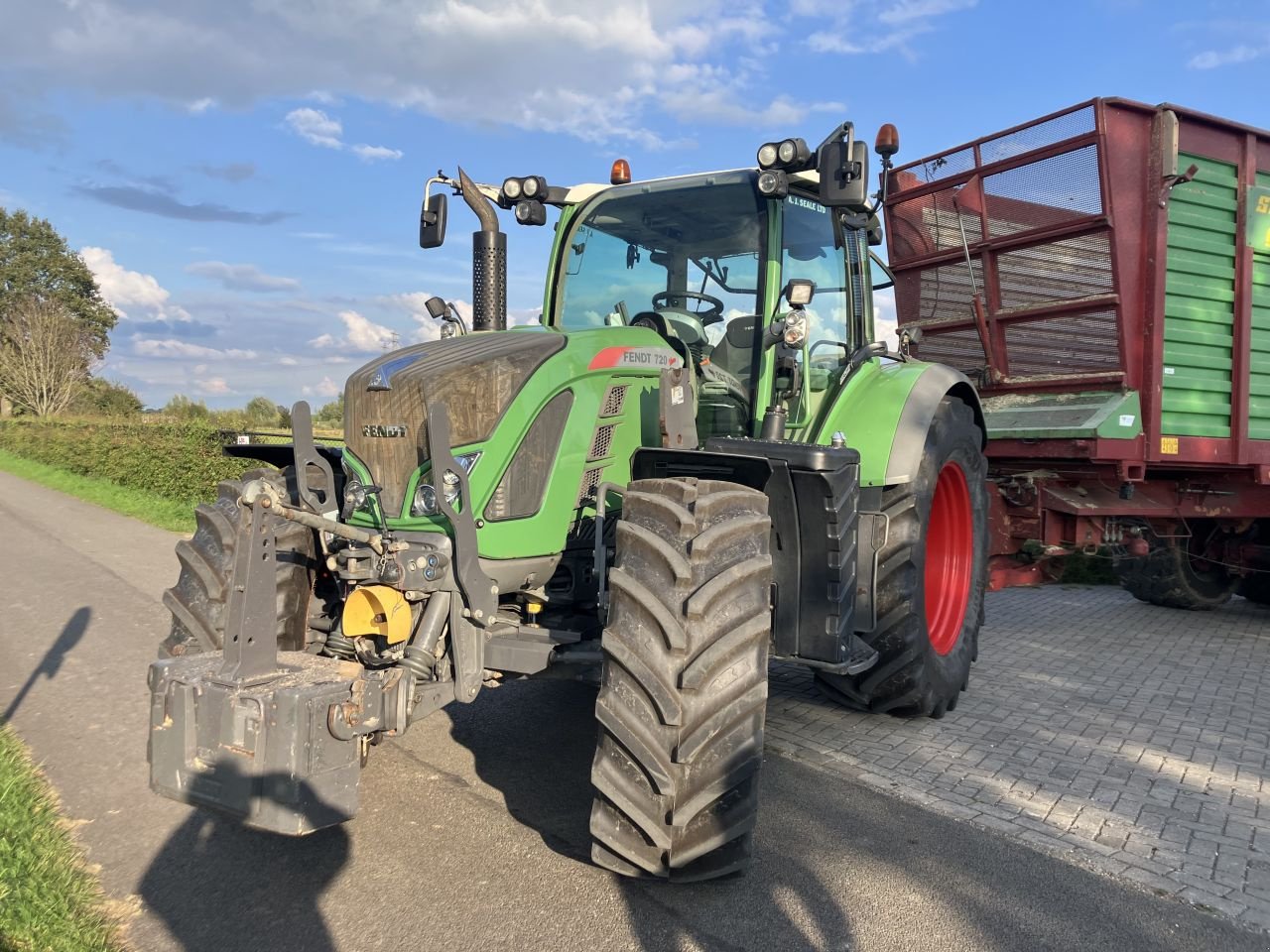 Traktor del tipo Fendt 720 profi, Gebrauchtmaschine en Wapenveld (Imagen 1)