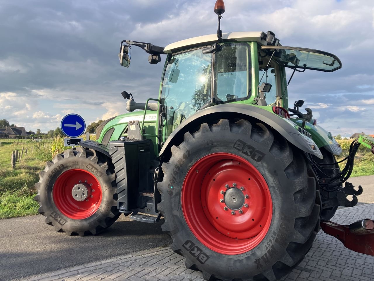 Traktor del tipo Fendt 720 profi, Gebrauchtmaschine en Wapenveld (Imagen 4)