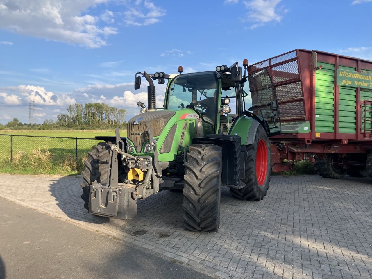 Traktor Türe ait Fendt 720 profi, Gebrauchtmaschine içinde Wapenveld (resim 7)