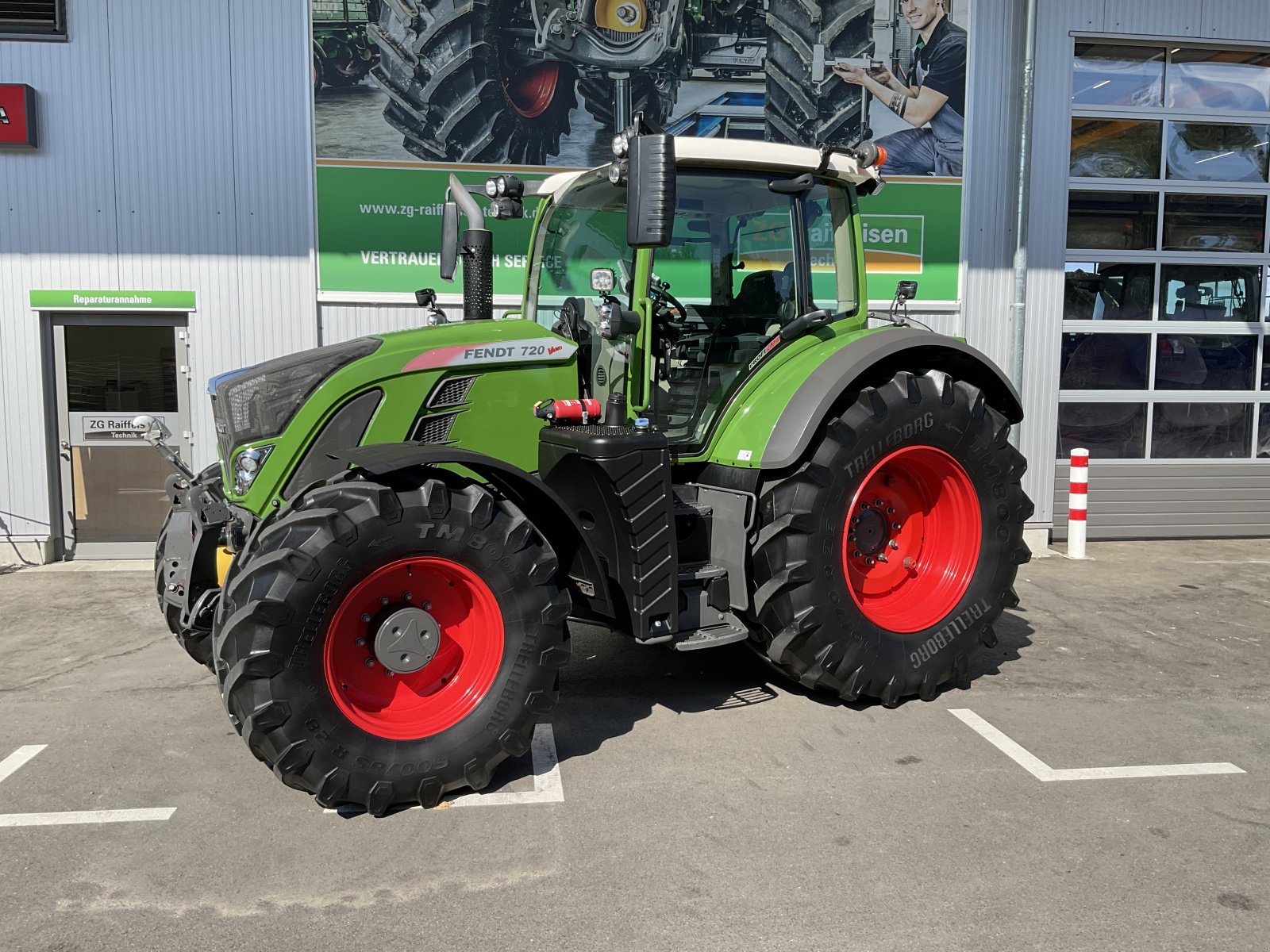 Traktor Türe ait Fendt 720 S4 Profi Plus RTK LED (724), Gebrauchtmaschine içinde Mühlhausen-Ehingen (resim 4)