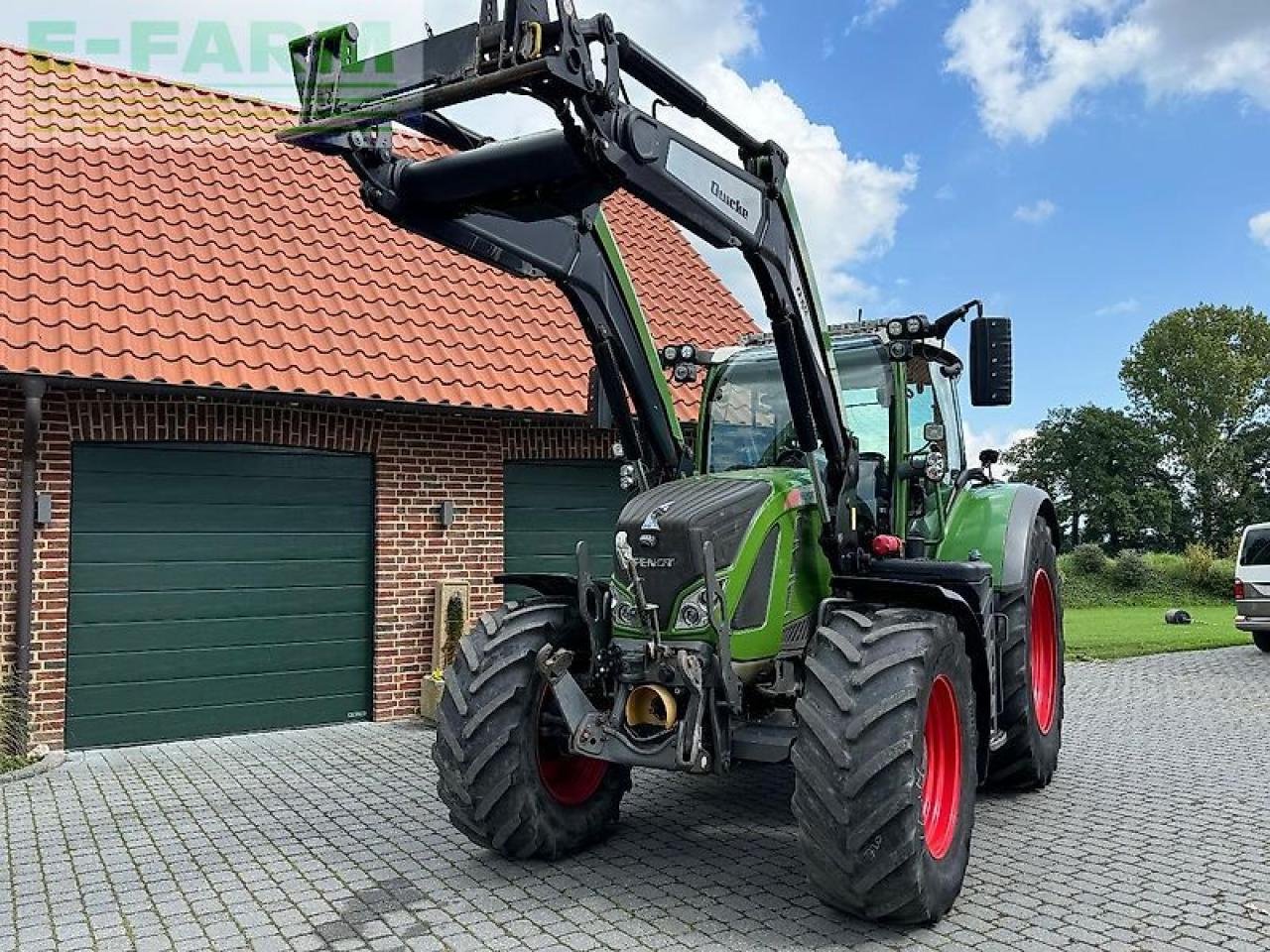 Traktor des Typs Fendt 720 s4 profi plus, Gebrauchtmaschine in NORDWALDE (Bild 2)