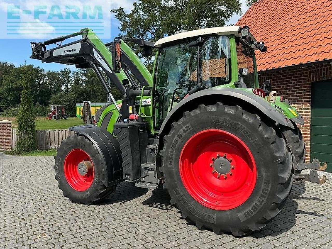 Traktor typu Fendt 720 s4 profi plus, Gebrauchtmaschine w NORDWALDE (Zdjęcie 9)