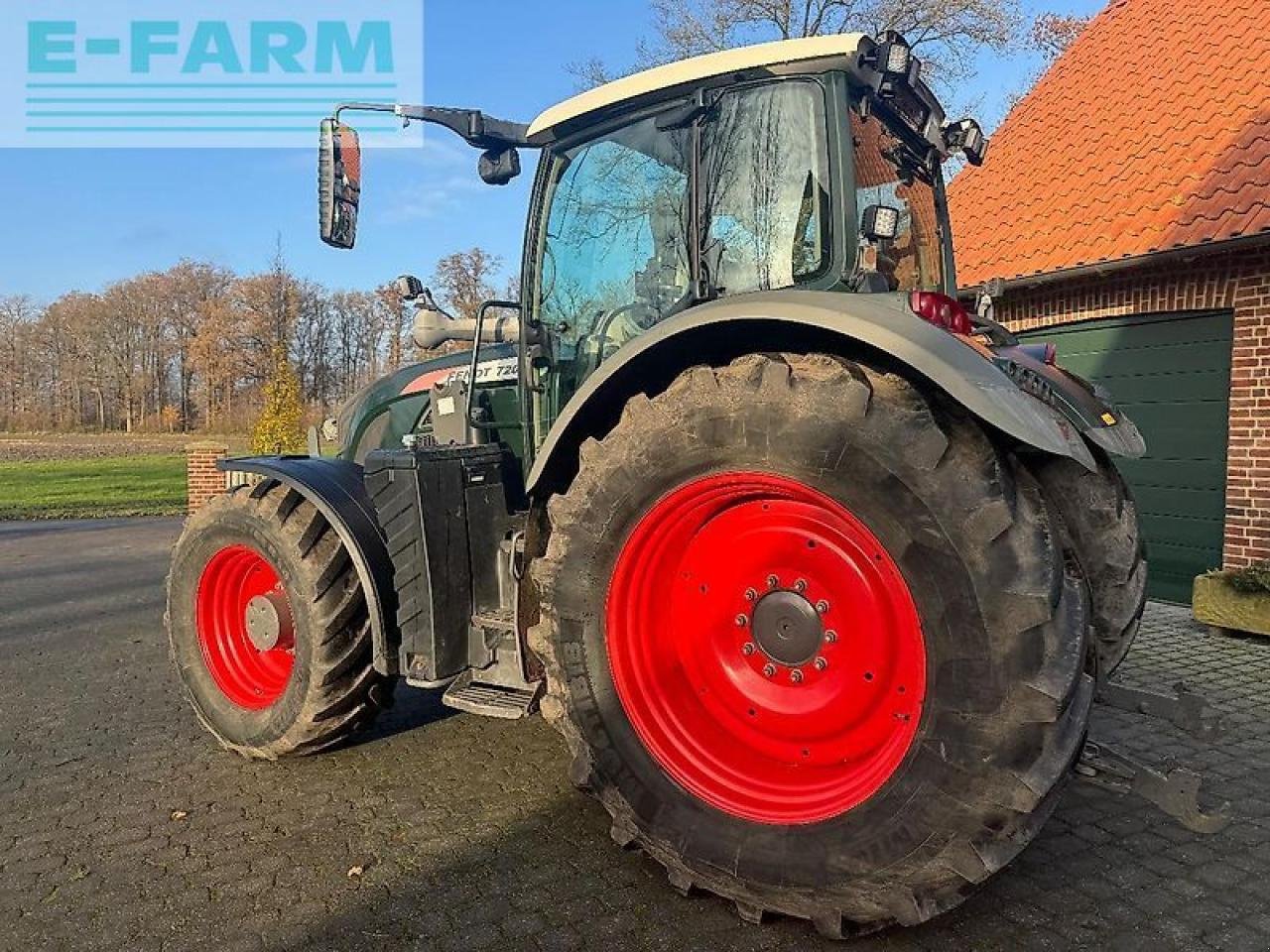 Traktor tipa Fendt 720 s4 profi plus, Gebrauchtmaschine u NORDWALDE (Slika 17)