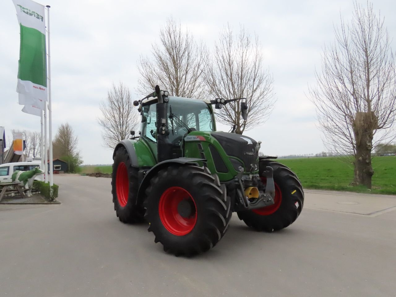 Traktor Türe ait Fendt 720 S5 Power, Gebrauchtmaschine içinde Montfoort (resim 3)