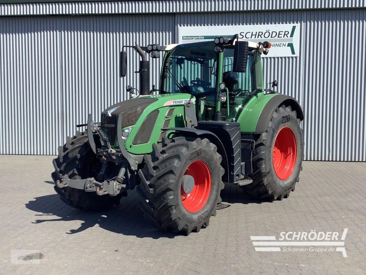 Traktor Türe ait Fendt 720 SCR PROFI PLUS, Gebrauchtmaschine içinde Schwarmstedt (resim 1)