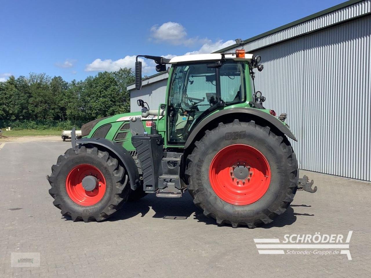 Traktor Türe ait Fendt 720 SCR PROFI PLUS, Gebrauchtmaschine içinde Schwarmstedt (resim 2)