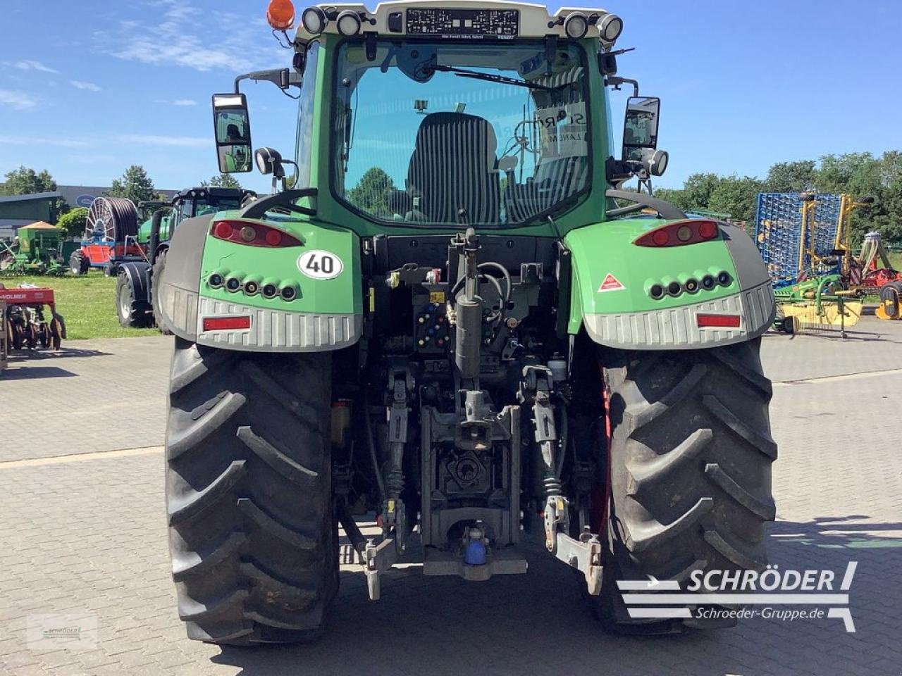 Traktor Türe ait Fendt 720 SCR PROFI PLUS, Gebrauchtmaschine içinde Schwarmstedt (resim 3)