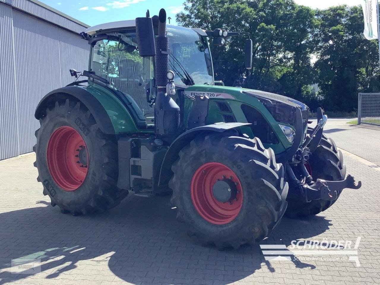 Traktor Türe ait Fendt 720 SCR PROFI PLUS, Gebrauchtmaschine içinde Schwarmstedt (resim 4)