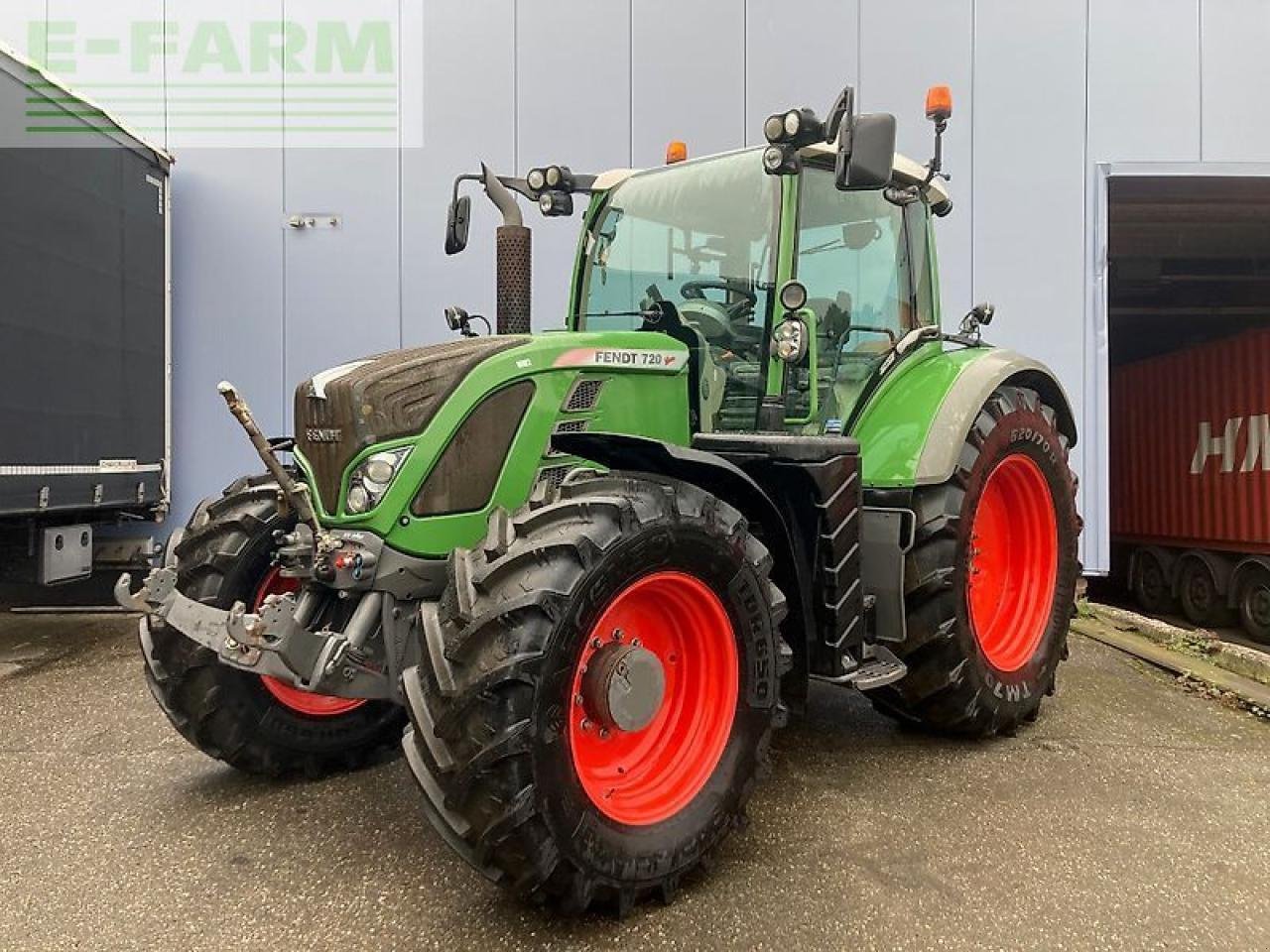 Traktor Türe ait Fendt 720 scr profi, Gebrauchtmaschine içinde gg VEGHEL (resim 10)