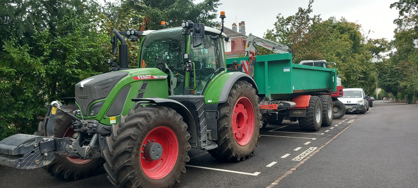 Traktor del tipo Fendt 720 Vario Power, Gebrauchtmaschine In RIXHEIM (Immagine 7)