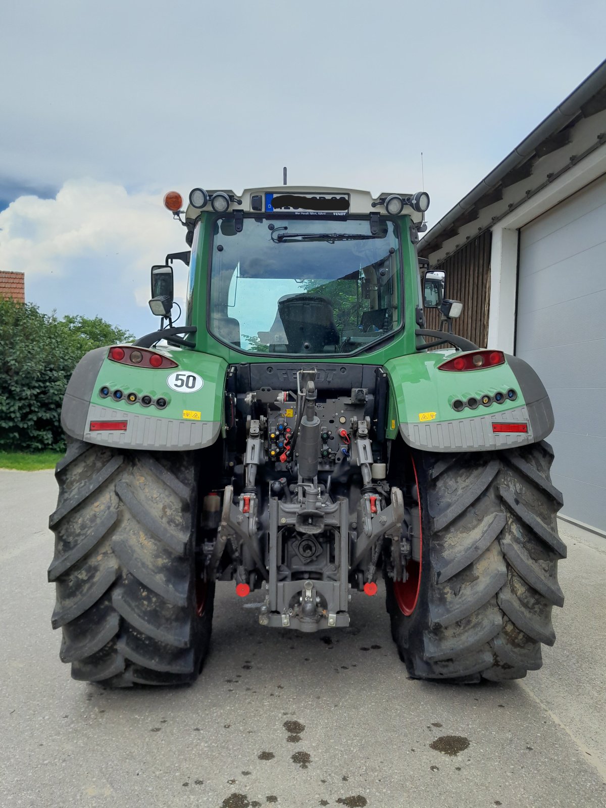 Traktor typu Fendt 720 Vario Profi Plus 722 724 neue Reifen VF, Gebrauchtmaschine w Kühbach (Zdjęcie 4)