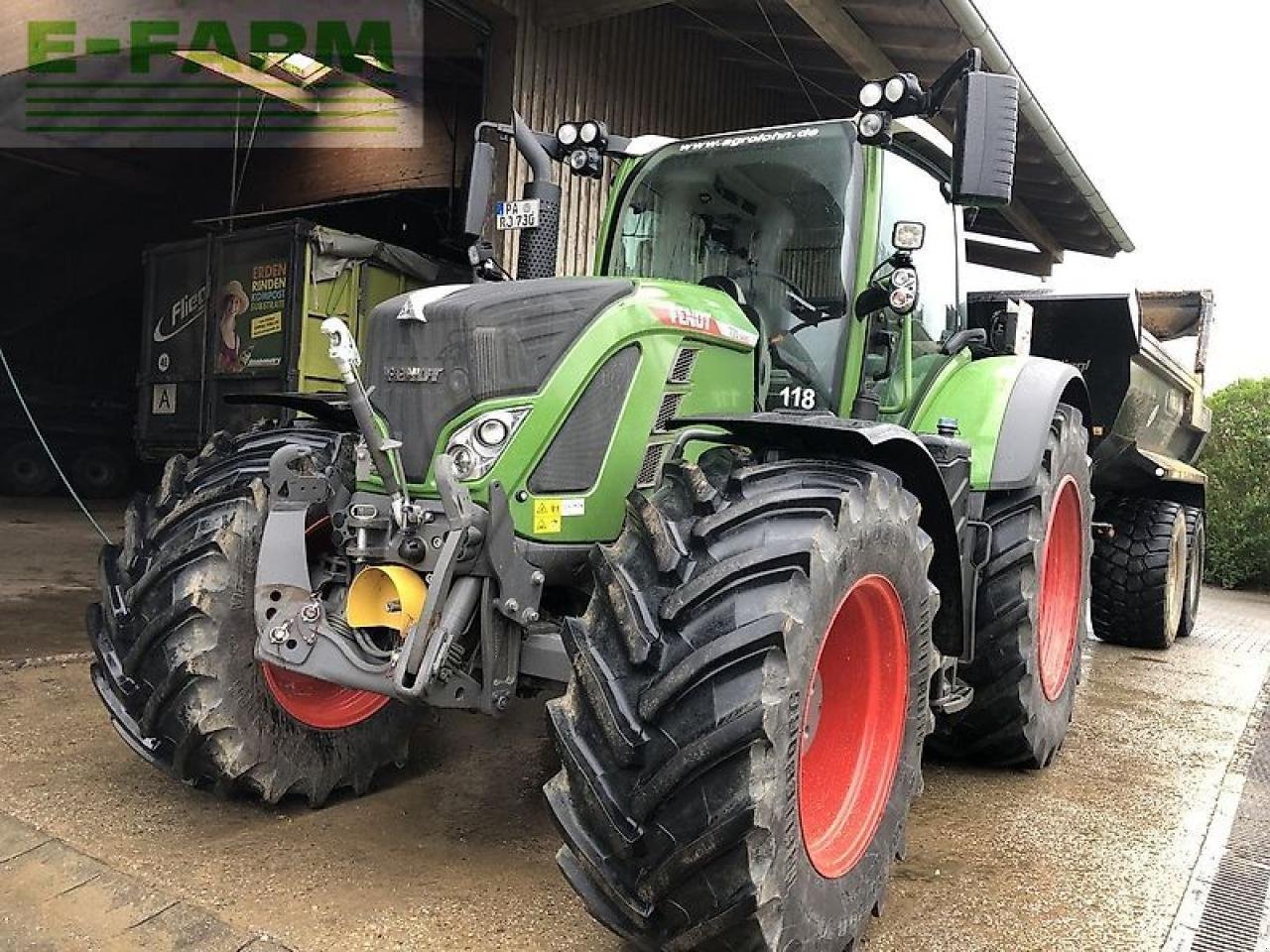 Traktor del tipo Fendt 720 vario profi Profi, Gebrauchtmaschine en NEUKIRCHEN V. WALD (Imagen 1)