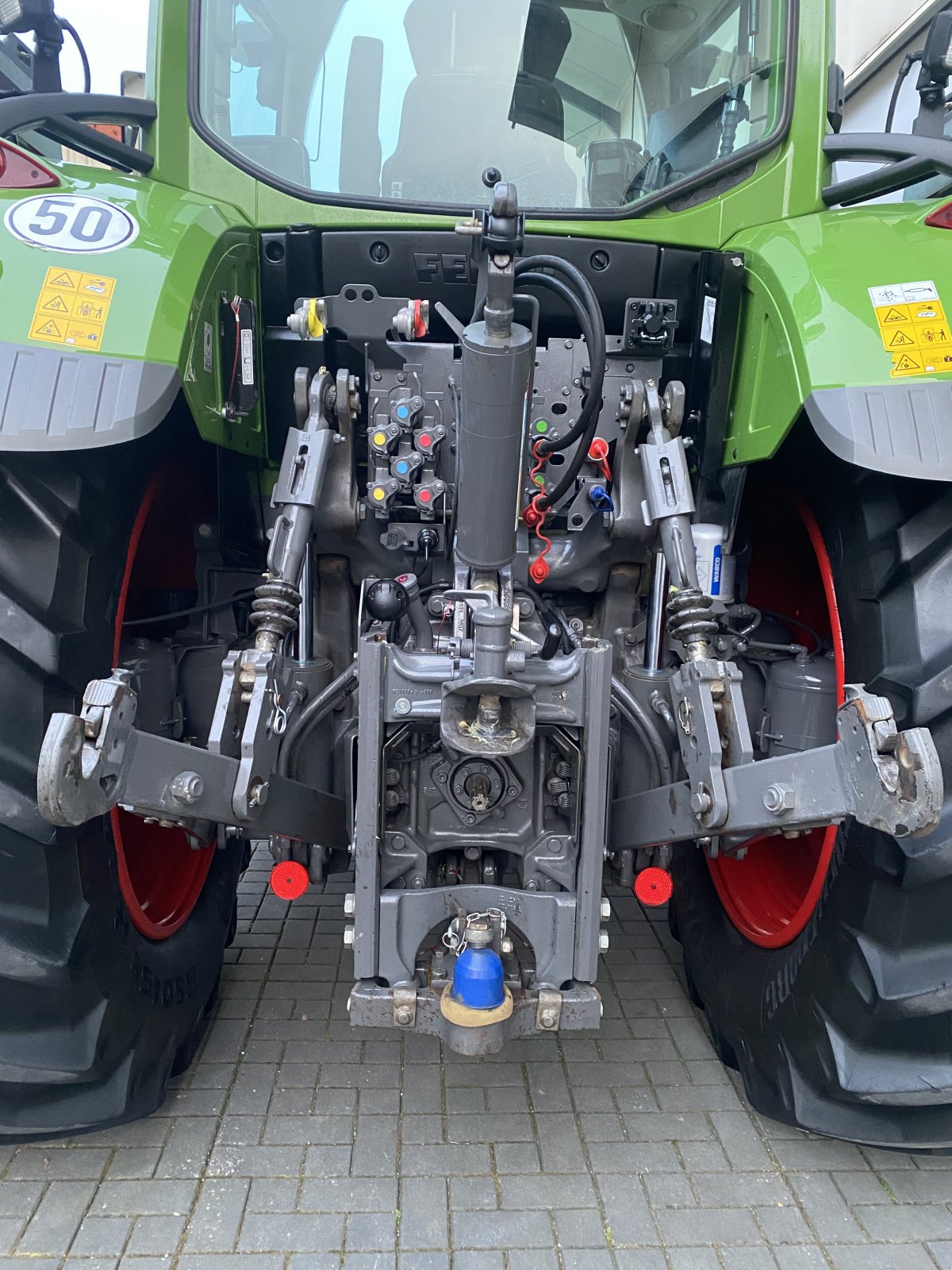 Traktor van het type Fendt 720 Vario Profi+ Setting2 Profiplus, Gebrauchtmaschine in Weigendorf (Foto 8)