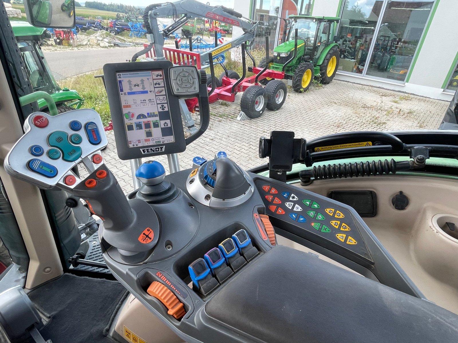 Traktor Türe ait Fendt 720 Vario Profi, Gebrauchtmaschine içinde Burglengenfeld (resim 8)