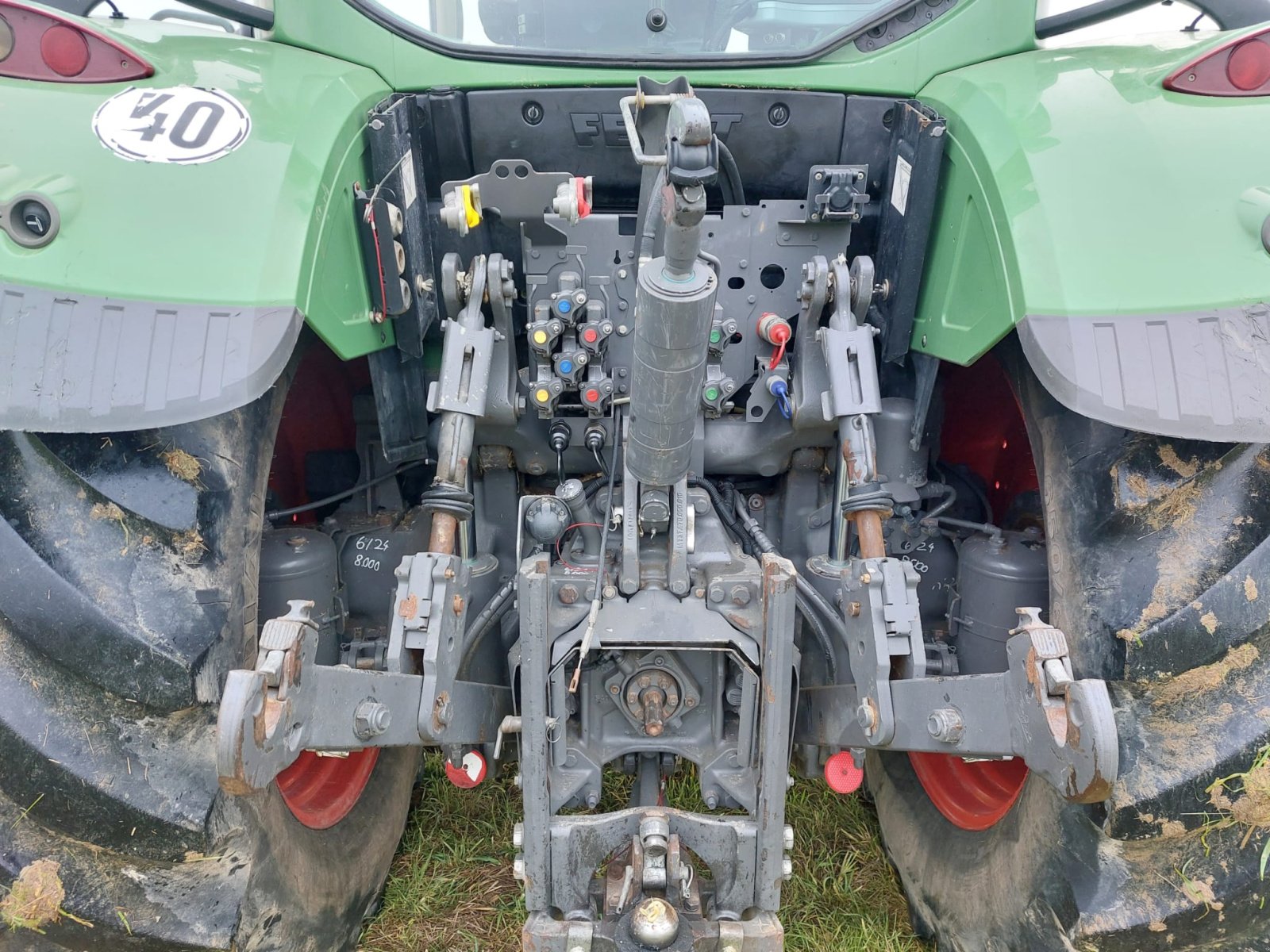 Traktor van het type Fendt 720 Vario ProfiPlus, Gebrauchtmaschine in Schierling (Foto 9)