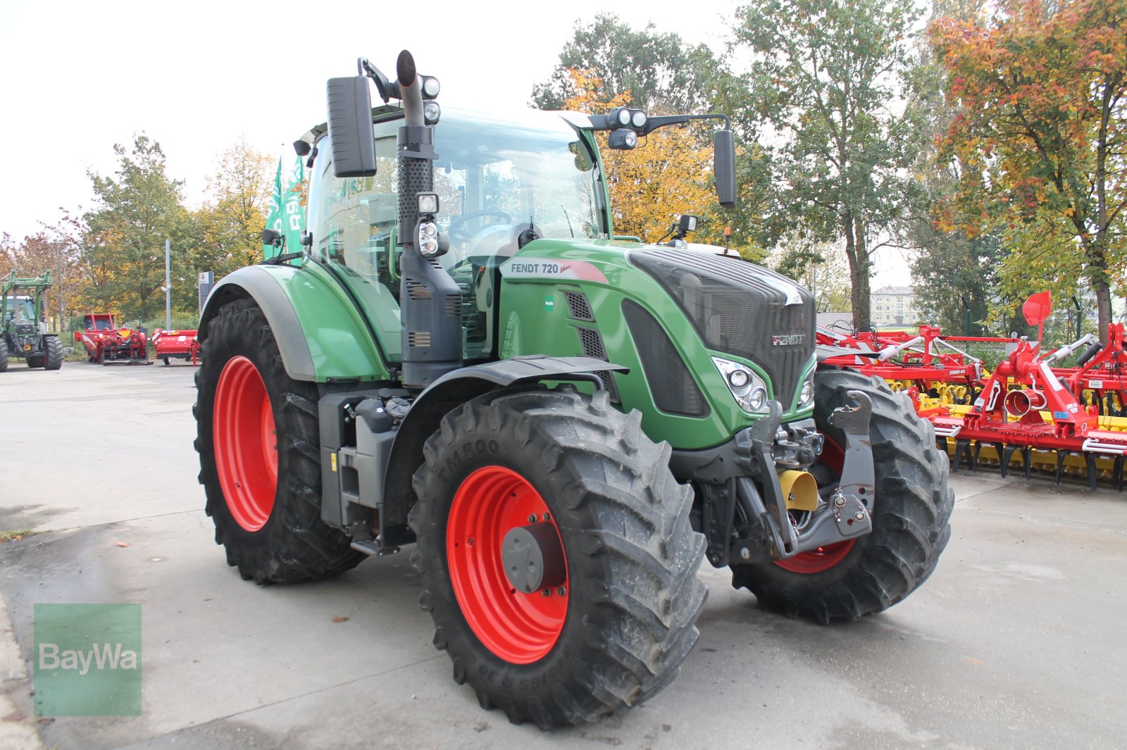 Traktor Türe ait Fendt 720 Vario S4 Profi Plus, Gebrauchtmaschine içinde Straubing (resim 4)