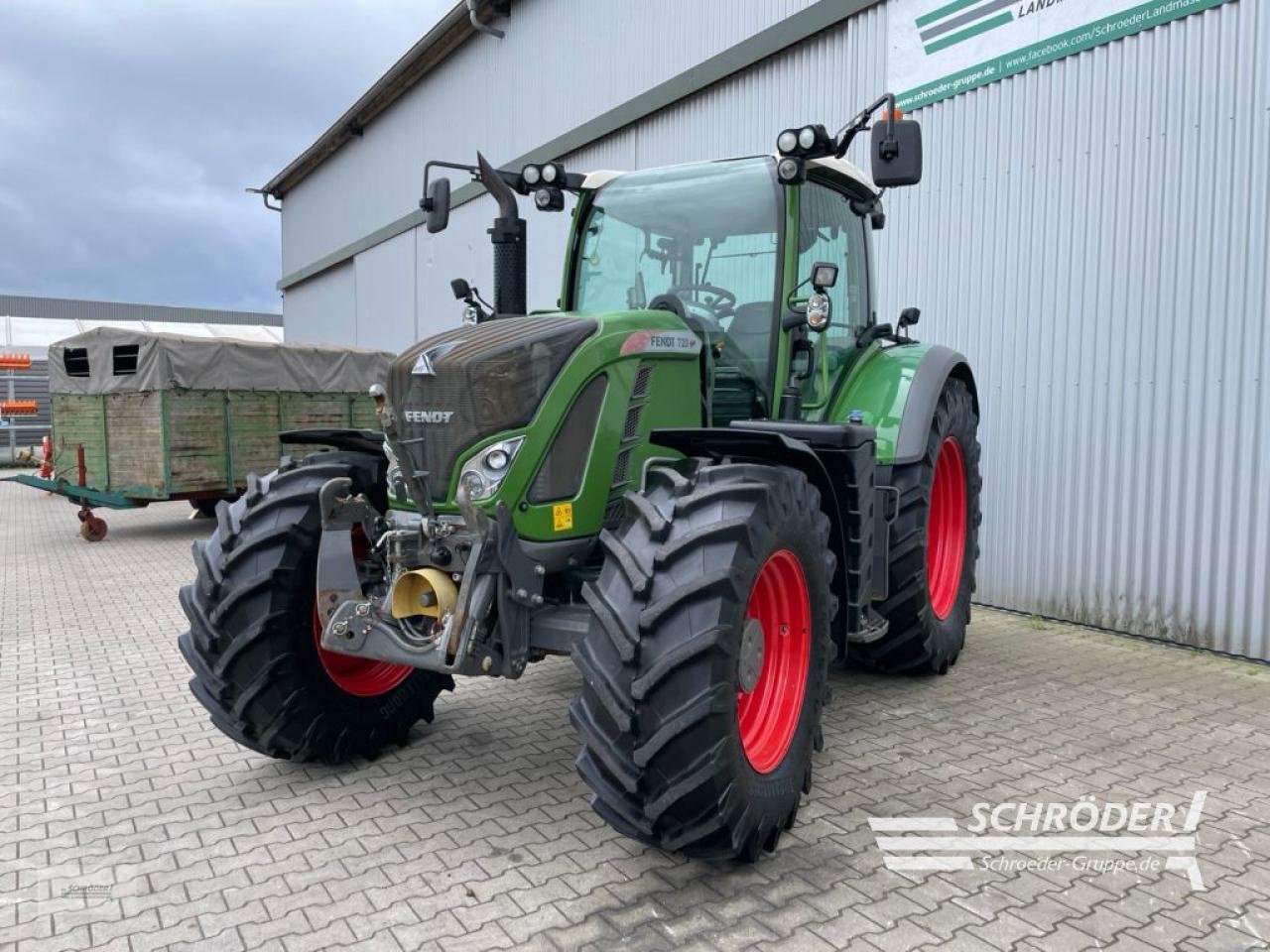 Traktor van het type Fendt 720 VARIO S4 PROFI PLUS, Gebrauchtmaschine in Wildeshausen (Foto 5)