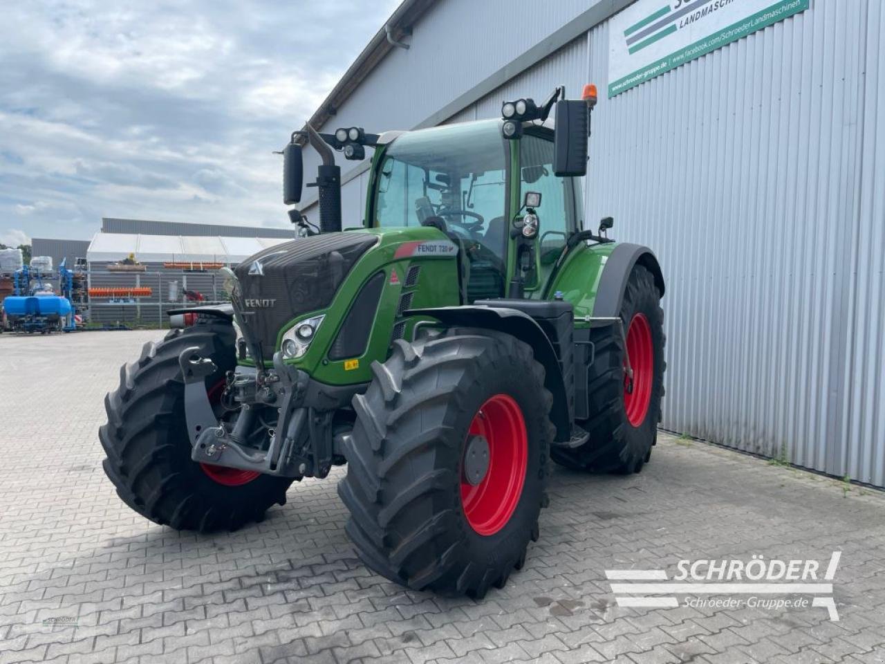 Traktor typu Fendt 720 VARIO S4 PROFI PLUS, Gebrauchtmaschine v Völkersen (Obrázek 5)