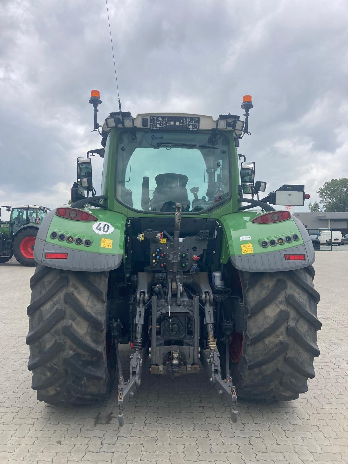 Traktor Türe ait Fendt 720 Vario S4, Gebrauchtmaschine içinde Bevern (resim 9)