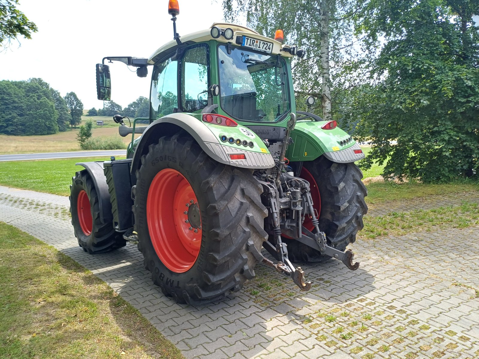 Traktor of the type Fendt 720 Vario SCR ProfiPlus 718 722 724 gute Ausstattung, Gebrauchtmaschine in Tirschenreuth (Picture 3)