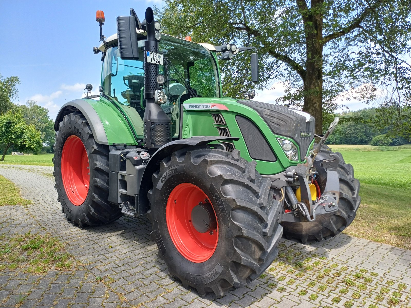 Traktor del tipo Fendt 720 Vario SCR ProfiPlus 718 722 724 gute Ausstattung, Gebrauchtmaschine en Tirschenreuth (Imagen 8)