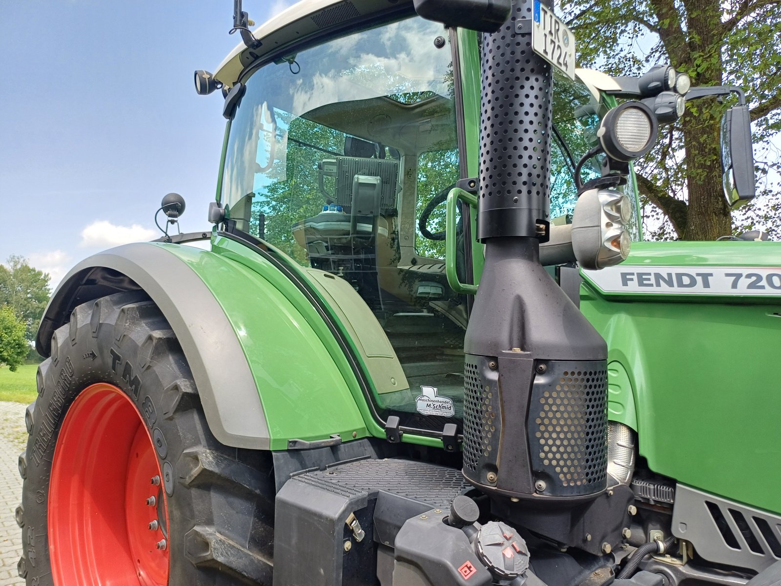 Traktor of the type Fendt 720 Vario SCR ProfiPlus 718 722 724 gute Ausstattung, Gebrauchtmaschine in Tirschenreuth (Picture 21)