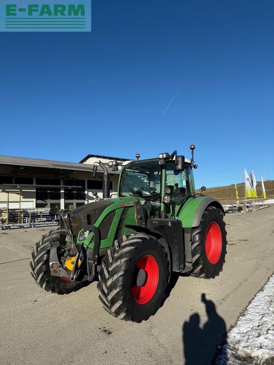 Traktor tip Fendt 720 vario, Gebrauchtmaschine in MÜHLEN (Poză 1)