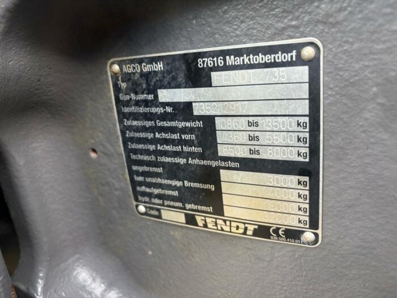 Traktor typu Fendt 720 Vario, Gebrauchtmaschine w Münster (Zdjęcie 16)