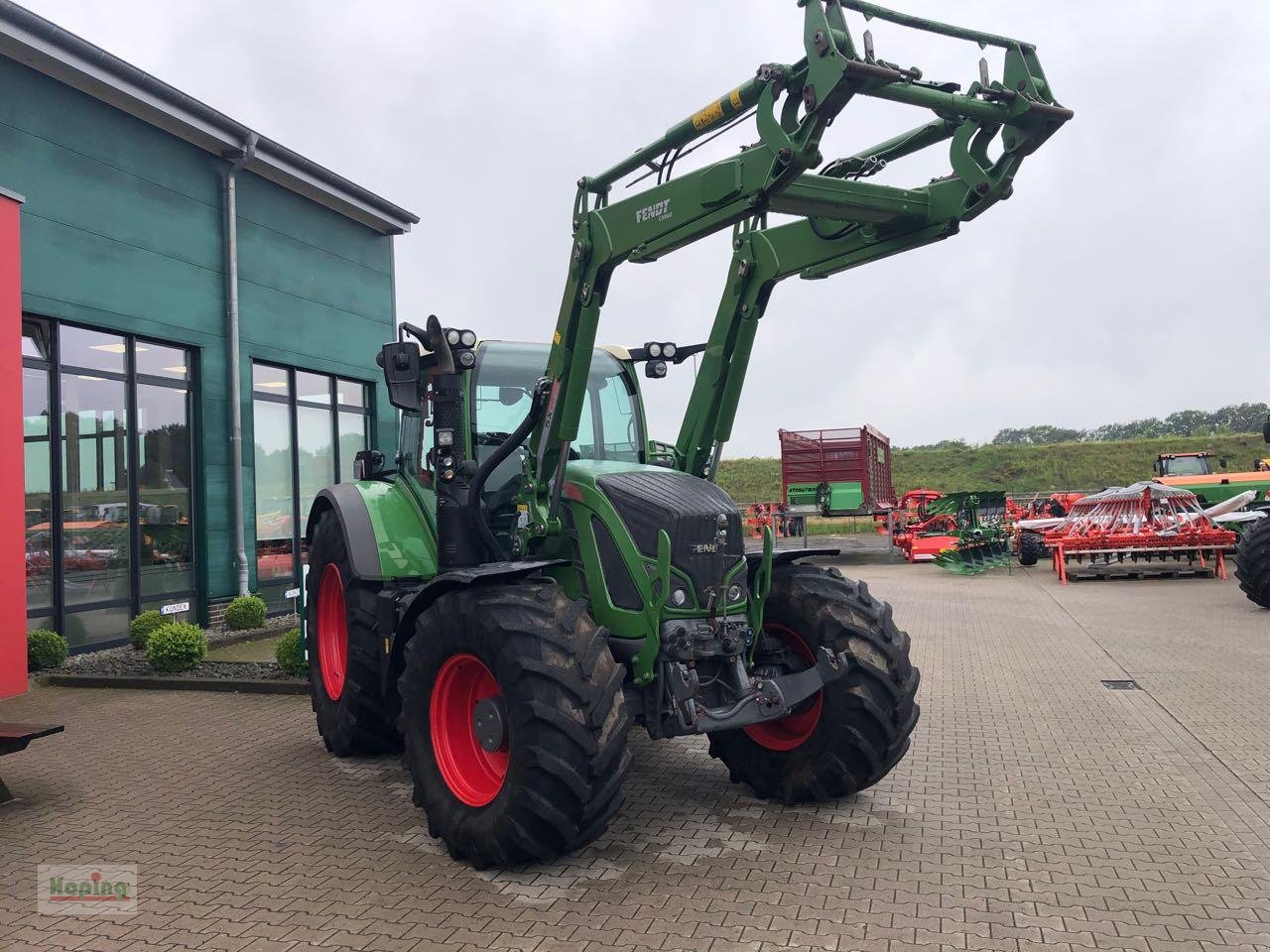 Traktor типа Fendt 720, Gebrauchtmaschine в Bakum (Фотография 3)