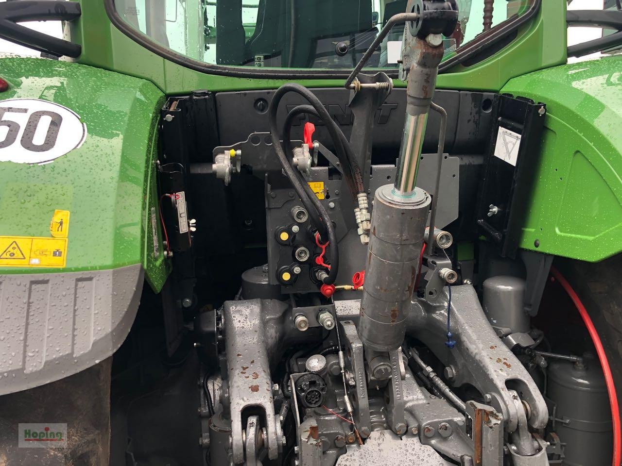 Traktor Türe ait Fendt 720, Gebrauchtmaschine içinde Bakum (resim 11)