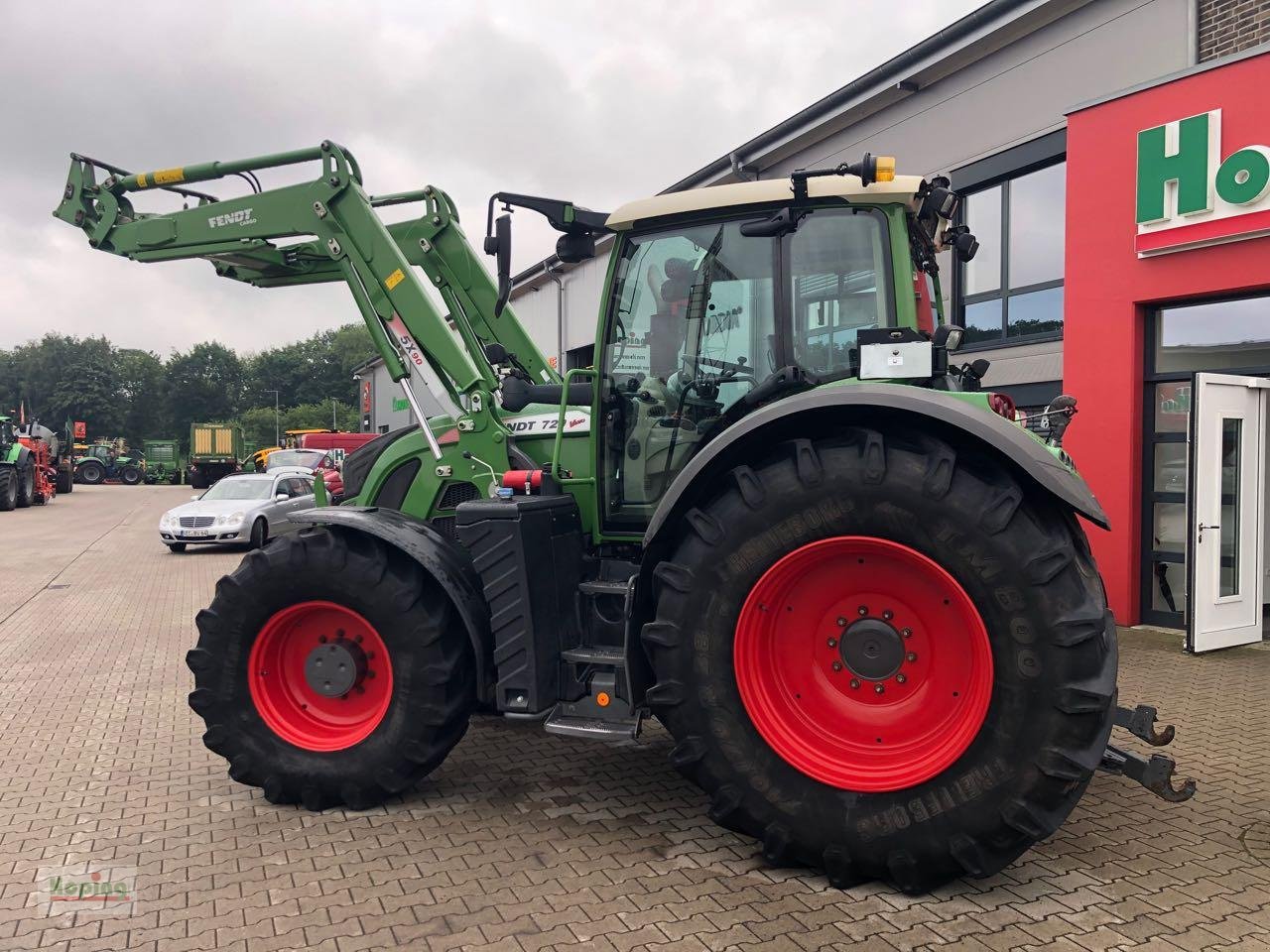 Traktor Türe ait Fendt 720, Gebrauchtmaschine içinde Bakum (resim 12)