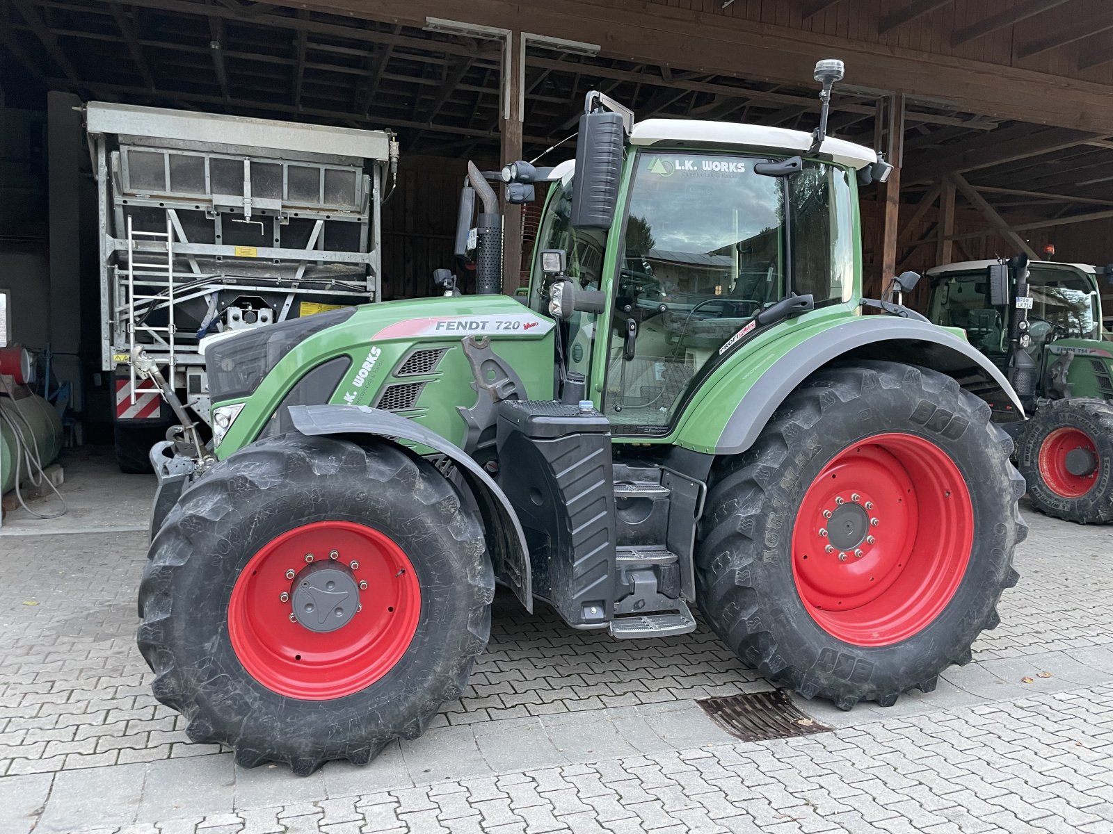 Traktor Türe ait Fendt 720, Gebrauchtmaschine içinde Hauzenberg (resim 1)