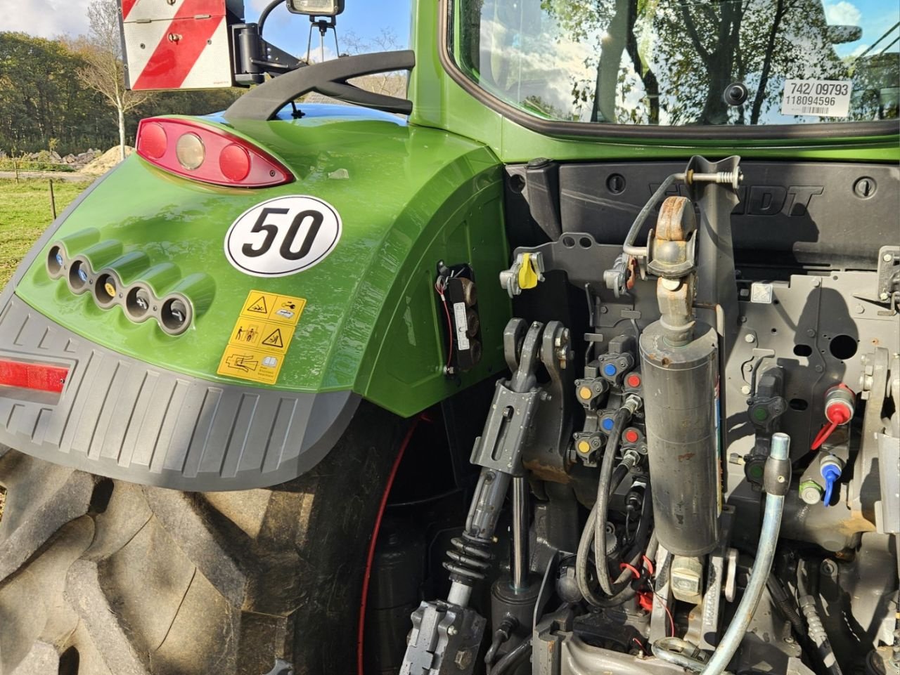 Traktor of the type Fendt 722 S4 Power Plus GPS, Gebrauchtmaschine in Bergen op Zoom (Picture 8)