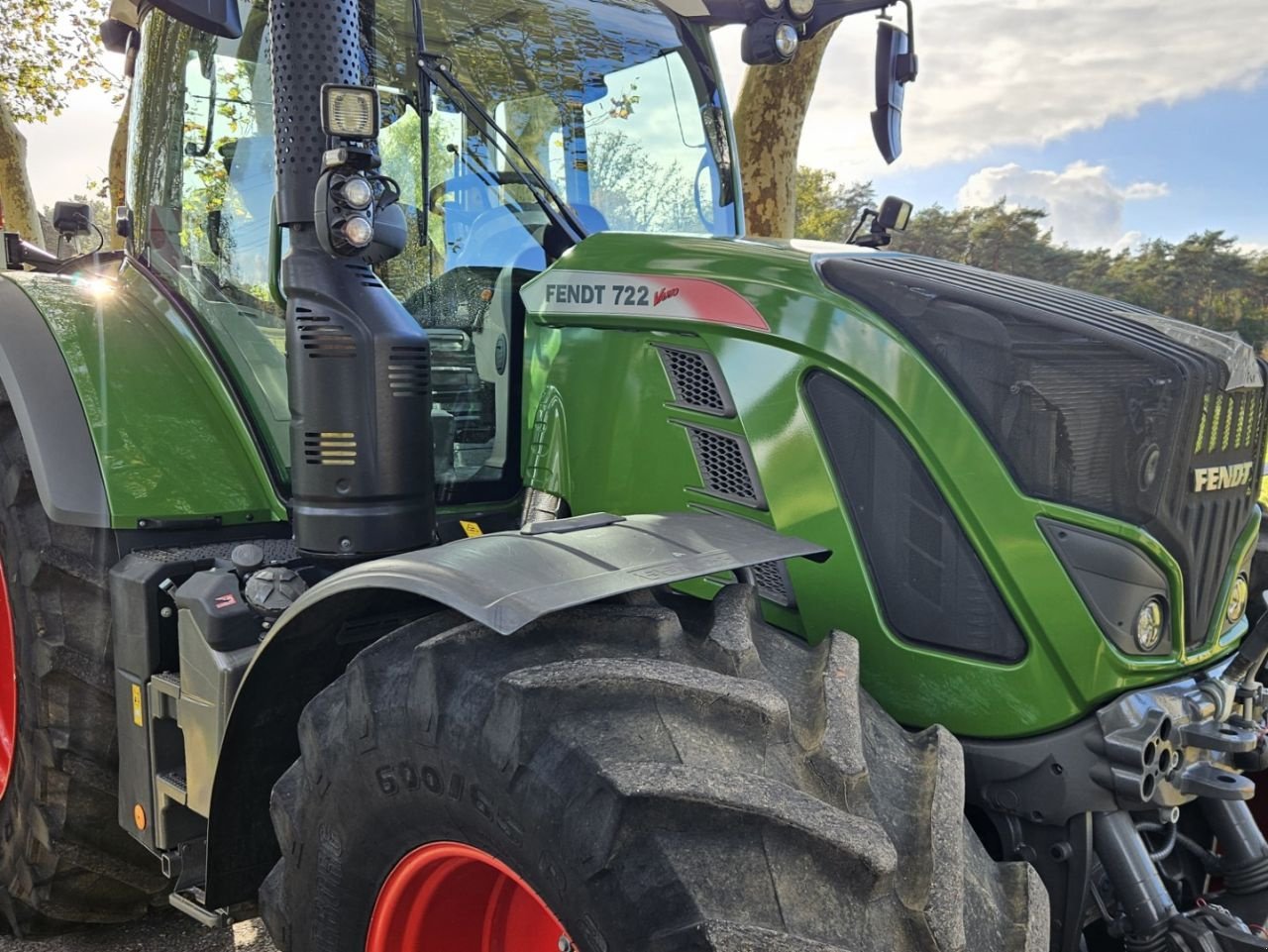 Traktor del tipo Fendt 722 S4 Profi Plus, Gebrauchtmaschine en Bergen op Zoom (Imagen 5)