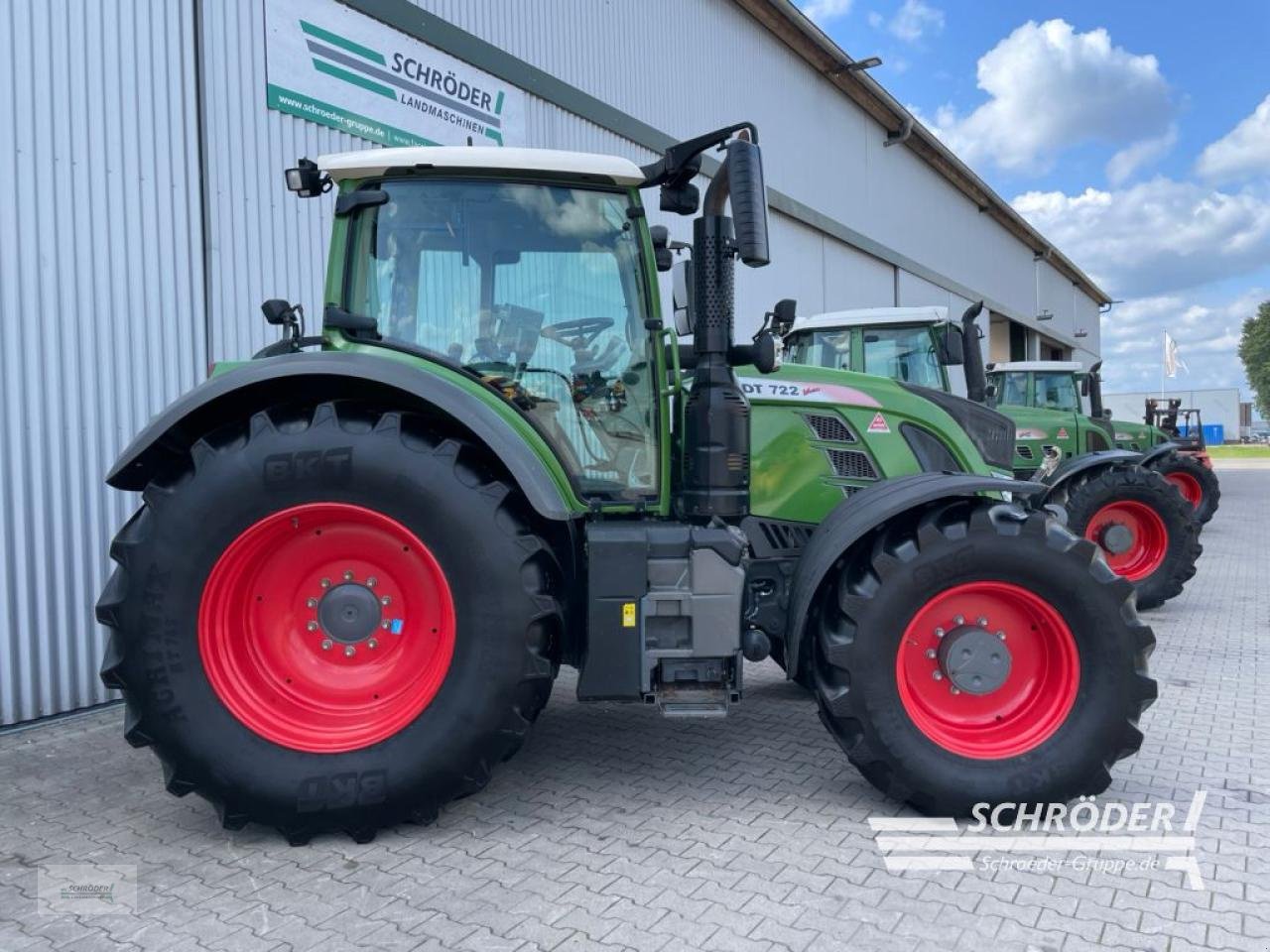 Traktor del tipo Fendt 722 S4 PROFI PLUS, Gebrauchtmaschine en Wildeshausen (Imagen 2)