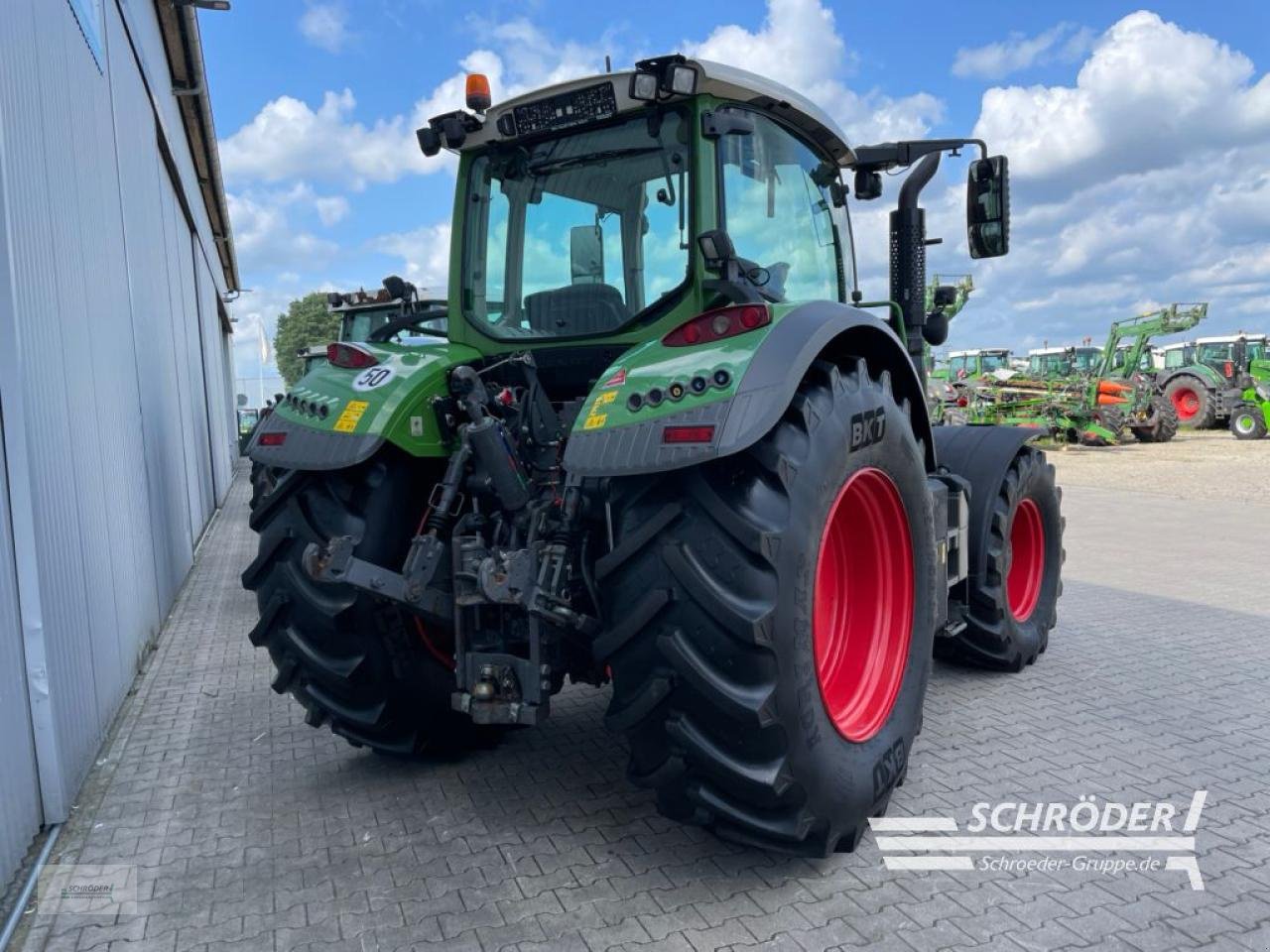 Traktor Türe ait Fendt 722 S4 PROFI, Gebrauchtmaschine içinde Wildeshausen (resim 3)