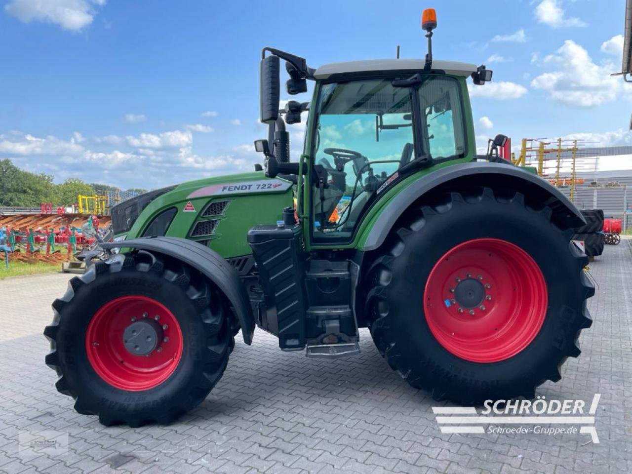 Traktor типа Fendt 722 S4 PROFI, Gebrauchtmaschine в Wildeshausen (Фотография 4)