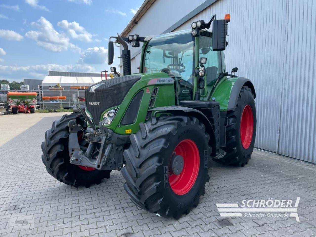 Traktor van het type Fendt 722 S4 PROFI, Gebrauchtmaschine in Wildeshausen (Foto 5)