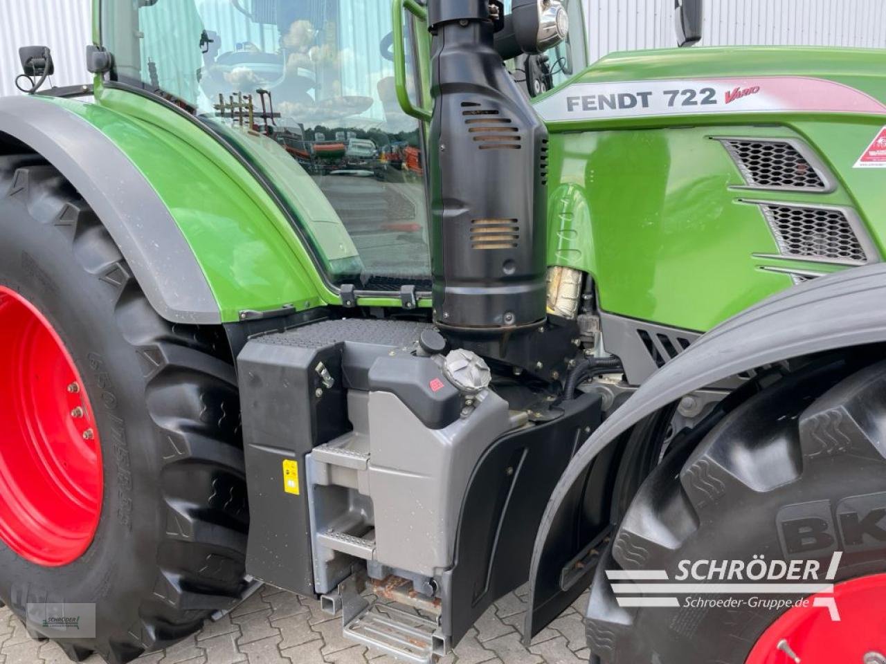 Traktor van het type Fendt 722 S4 PROFI, Gebrauchtmaschine in Wildeshausen (Foto 21)