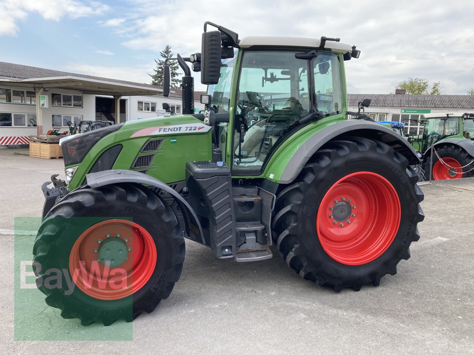 Traktor Türe ait Fendt 722 S4 Vario ProfiPlus, Gebrauchtmaschine içinde Dinkelsbühl (resim 5)