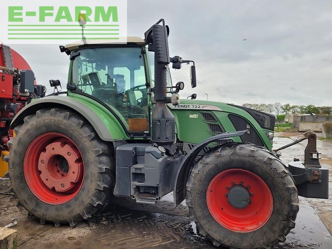 Traktor типа Fendt 722 scr profi, Gebrauchtmaschine в gg VEGHEL (Фотография 1)