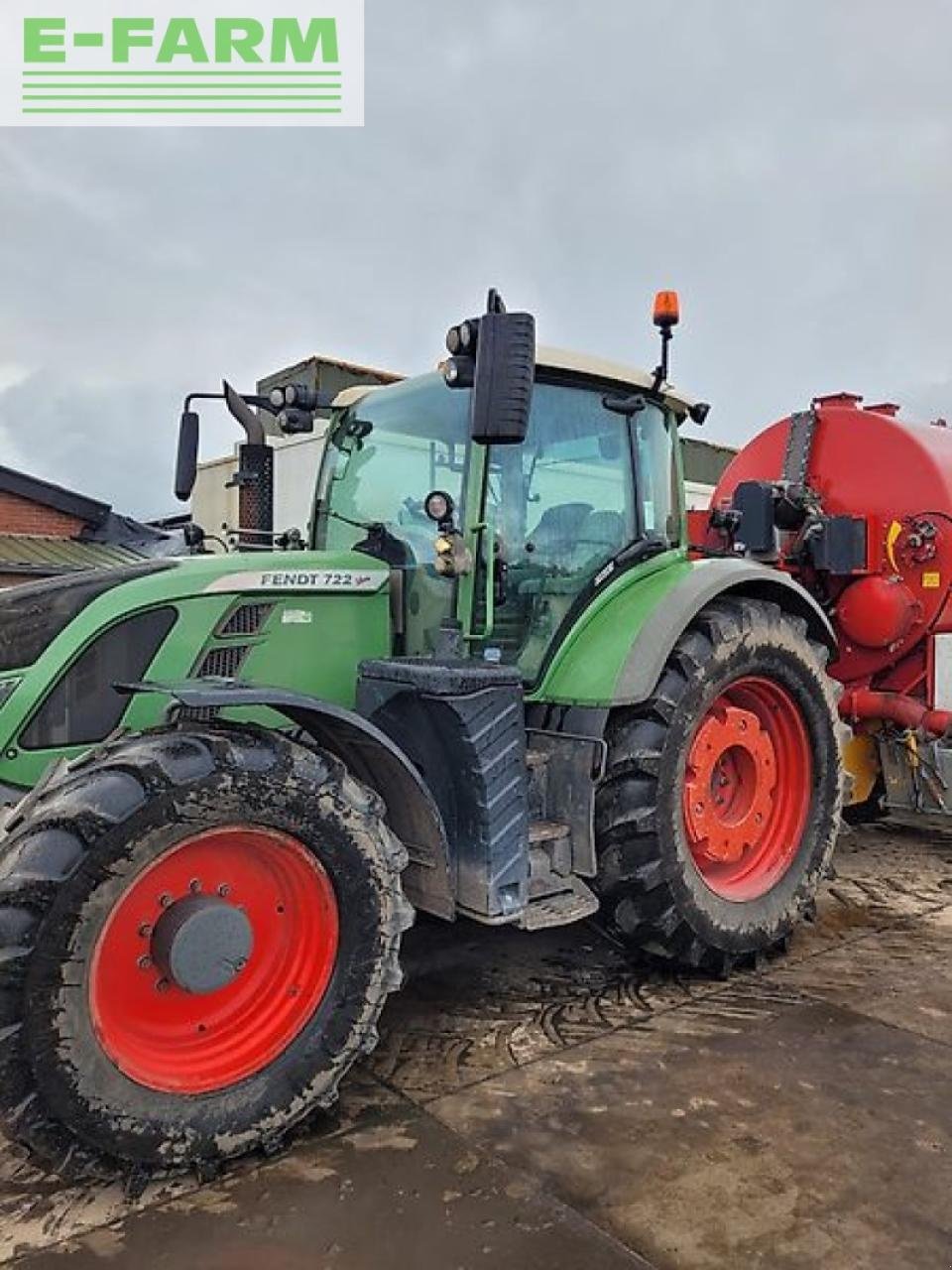 Traktor типа Fendt 722 scr profi, Gebrauchtmaschine в gg VEGHEL (Фотография 3)