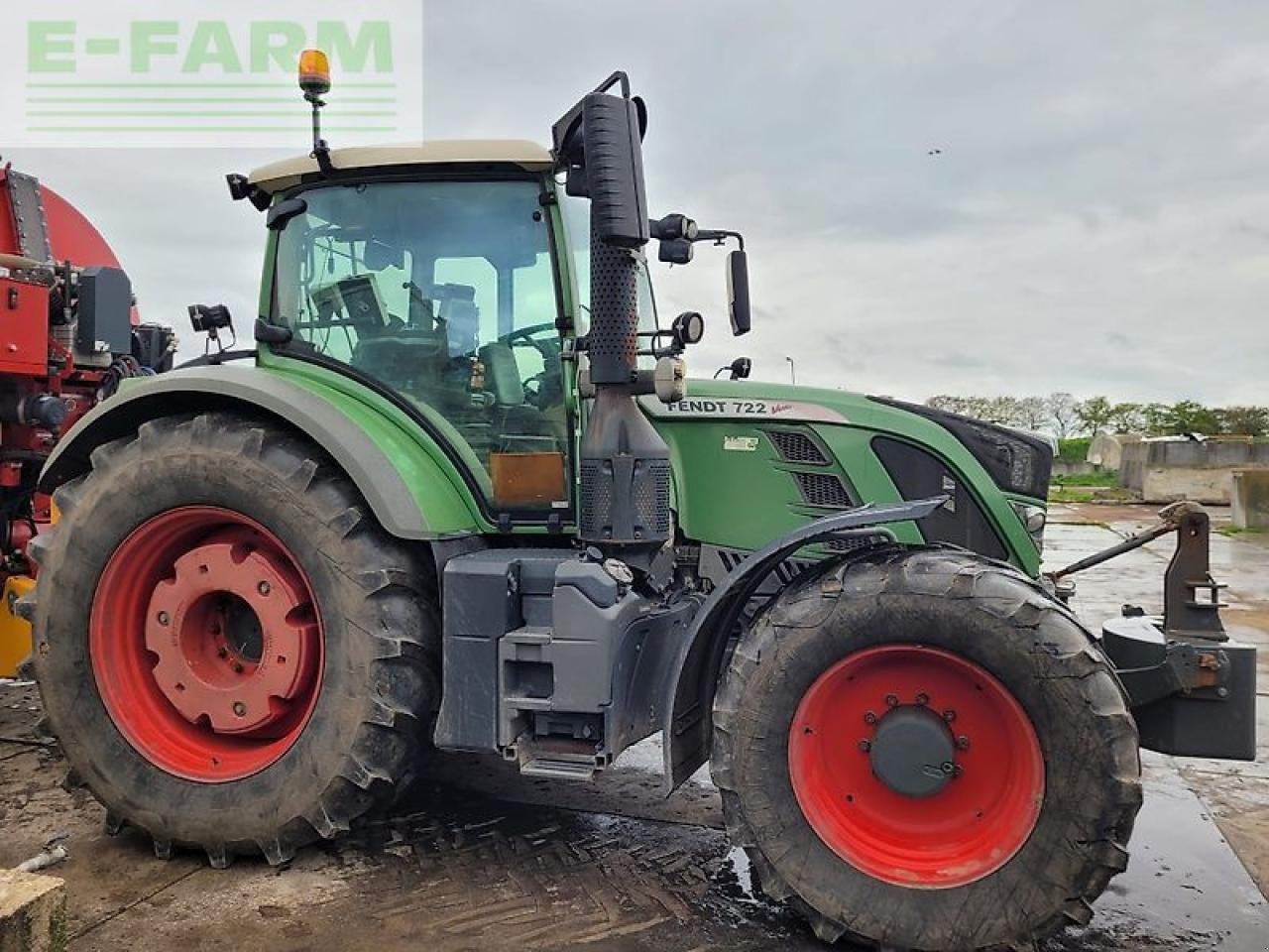 Traktor Türe ait Fendt 722 scr profi, Gebrauchtmaschine içinde gg VEGHEL (resim 1)