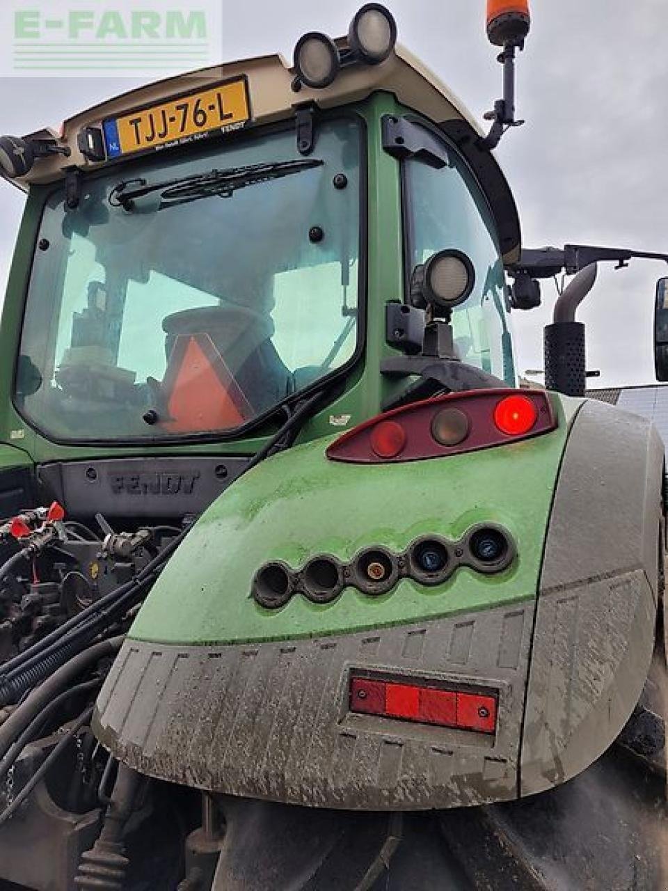 Traktor Türe ait Fendt 722 scr profi, Gebrauchtmaschine içinde gg VEGHEL (resim 4)