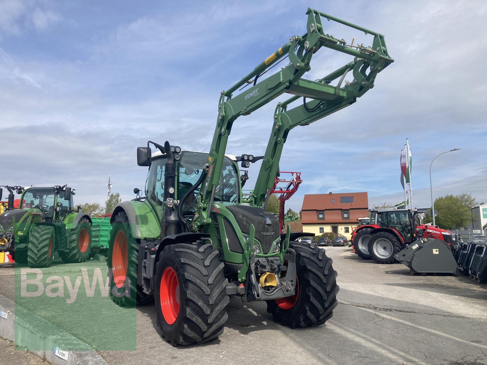 Traktor des Typs Fendt 722 SCR ProfiPlus + Cargo 5X85, Gebrauchtmaschine in Dinkelsbühl (Bild 2)